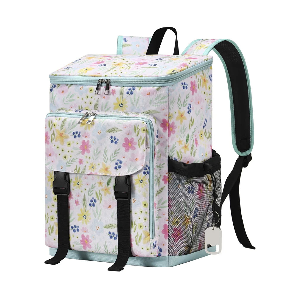 Cooler Bag Soft Insulated Cooler Backpack Beach Waterproof Oxford Cooler Lunch Backpack For Hiking Shopping