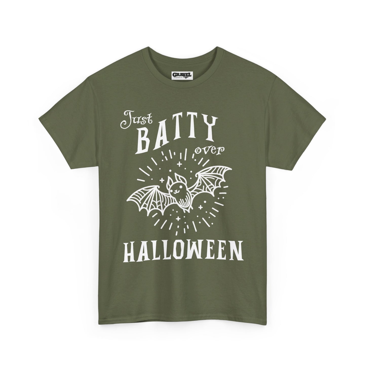 Just Batty Over Halloween Cotton T-shirt