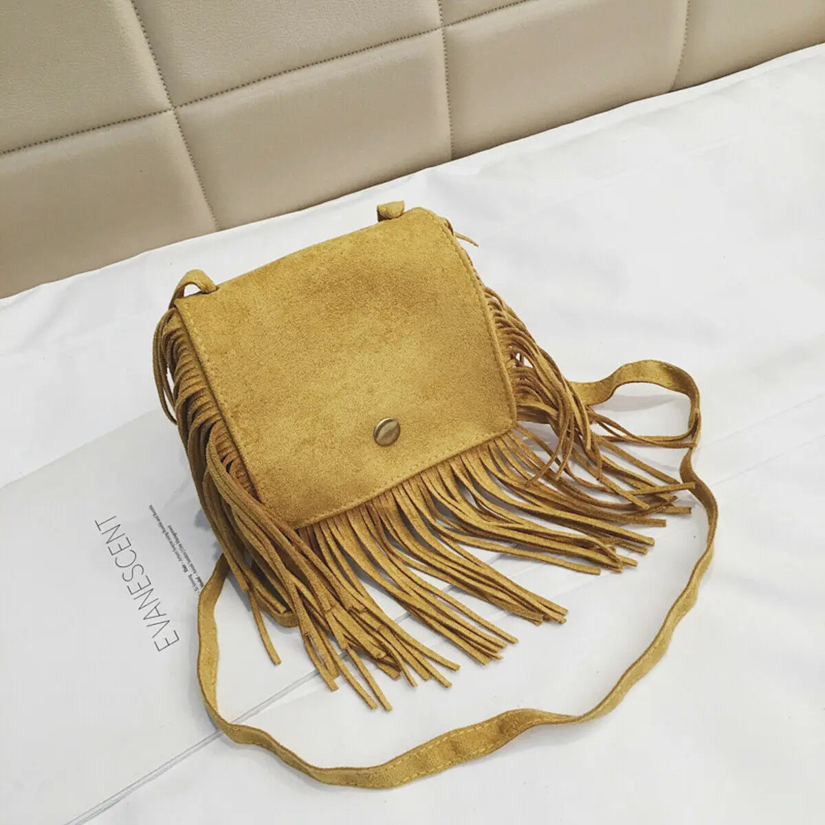 2020 Fashion Tassel Mini Messenger Bag Kids Girls Handbags Coin Purse Children Shoulder Bags
