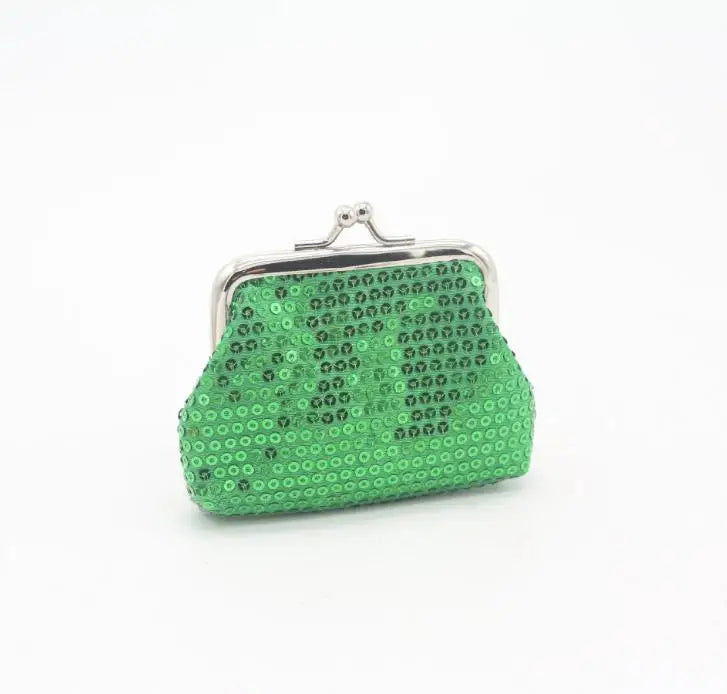Coin Purses Lady Small Wallet For Women Dot Pattern Mini Hasp Coin Purses Money Change Pouch Cotton Fabric Carteira Feminina