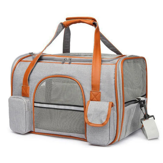 Foldable, Ventilated Cat, Small Pet Carrier Bag