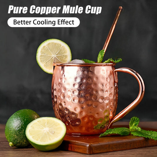 Hammered Copper Mule Mug