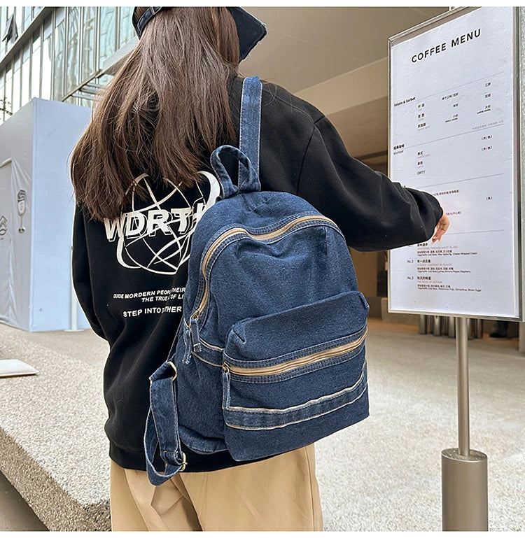 Fashion Women's Backpacks High Quality Large Capacity Women's Shoulder bags Girls bags Simple Style Women's Handbags