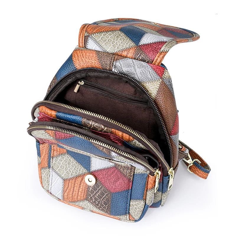 Fashion Women's Backpack Large Capacity Shoulder Bag Waterproof Chest Bag Multi Functional Crossbody Bag High Quality Handbags