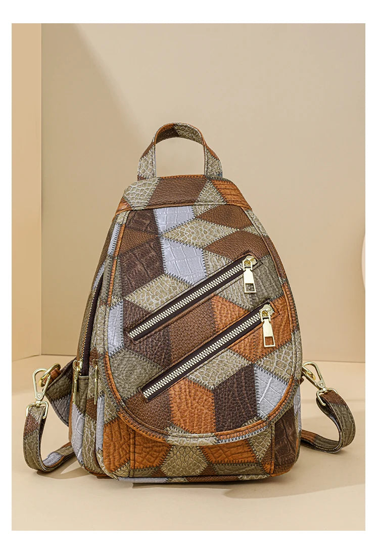 Fashion Women's Backpack Large Capacity Shoulder Bag Waterproof Chest Bag Multi Functional Crossbody Bag High Quality Handbags