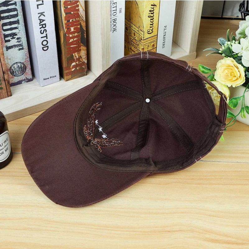 Patriotic Flying Eagle Embroidery Patch Baseball Cap