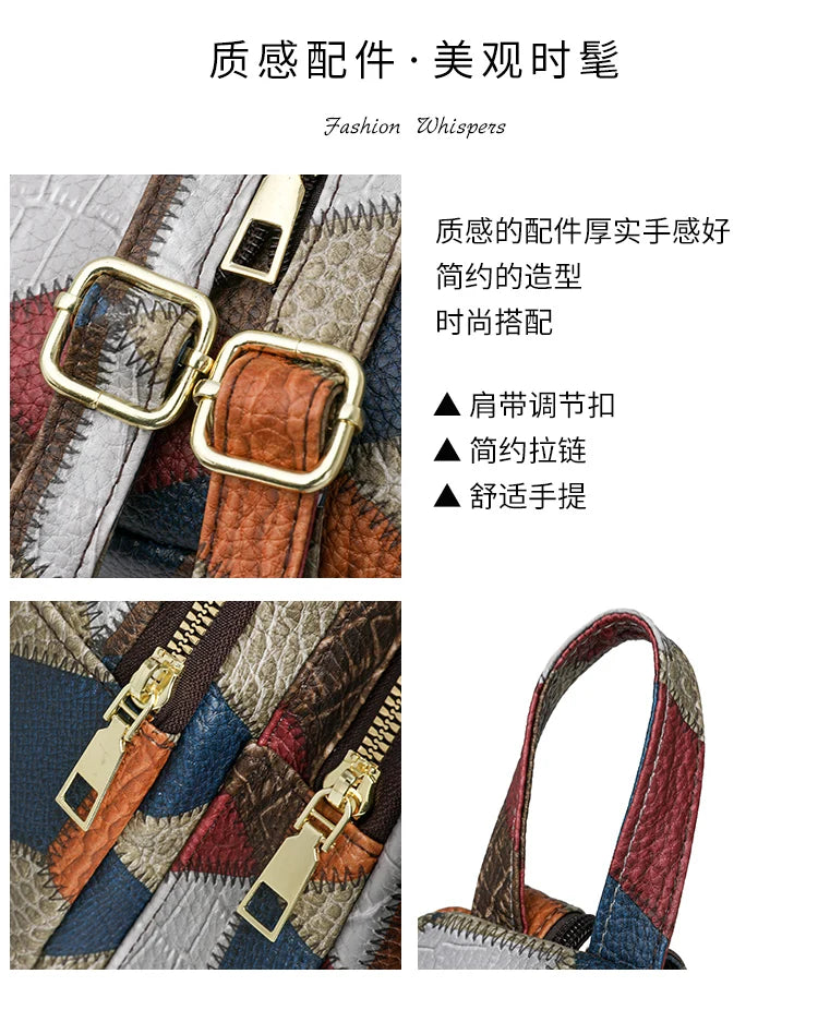 Fashion Women's Backpack Large Capacity Shoulder Bag Waterproof Chest Bag Multi Functional Crossbody Bag High Quality Handbags
