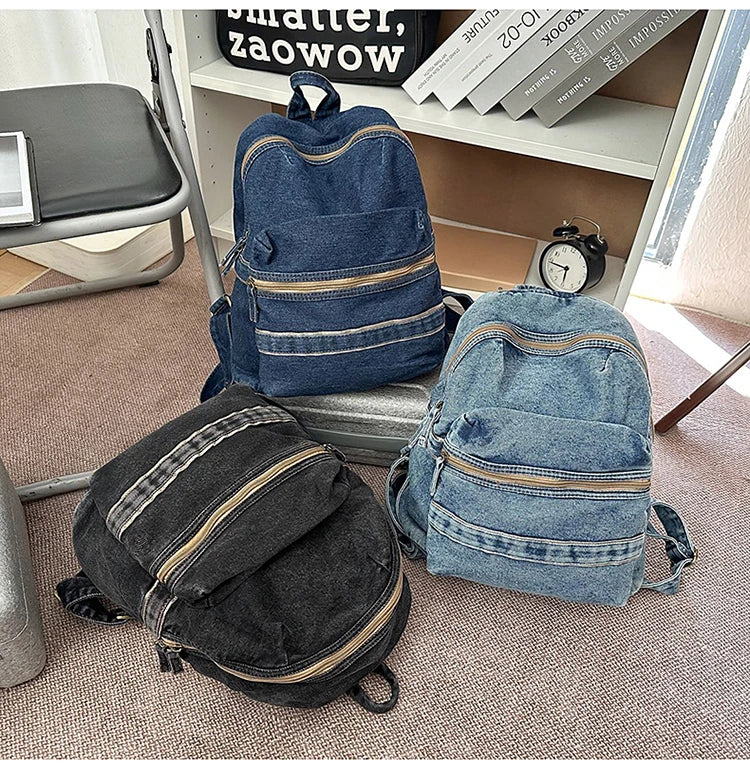 Fashion Women's Backpacks High Quality Large Capacity Women's Shoulder bags Girls bags Simple Style Women's Handbags