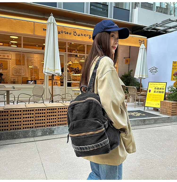 Fashion Women's Backpacks High Quality Large Capacity Women's Shoulder bags Girls bags Simple Style Women's Handbags