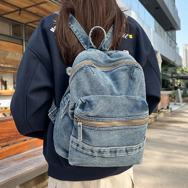 Fashion Women's Backpacks High Quality Large Capacity Women's Shoulder bags Girls bags Simple Style Women's Handbags
