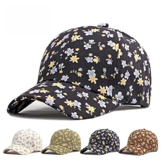 Ditsy Floral Baseball Hat, Trucker Hat