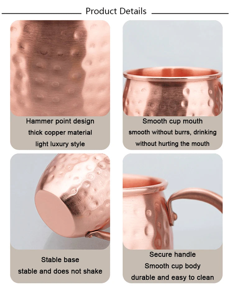 Hammered Copper Mule Mug