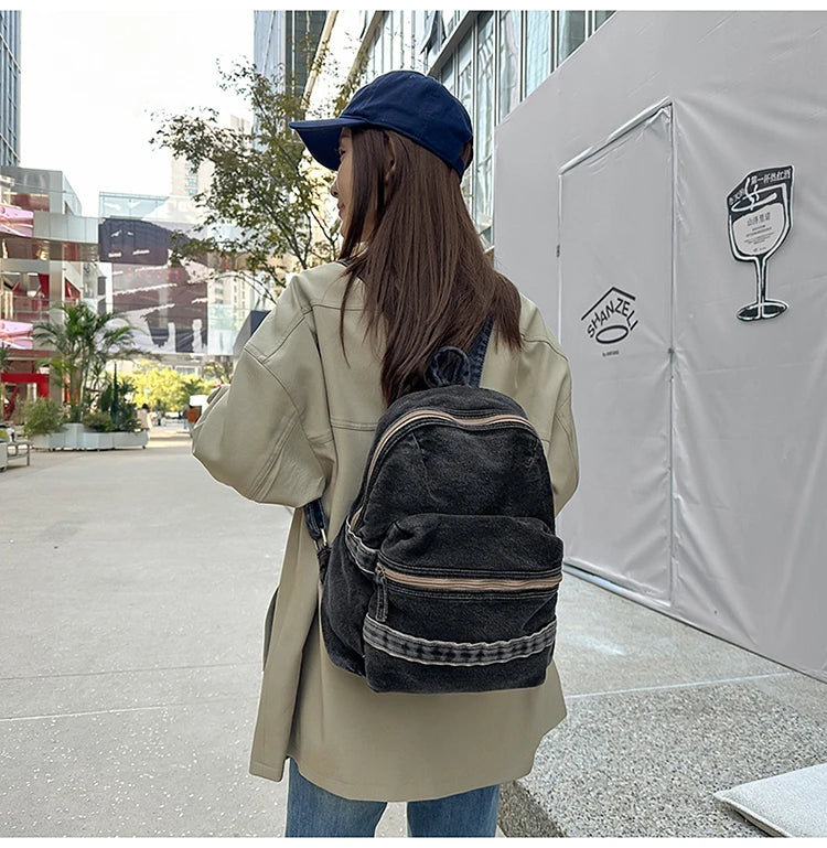 Fashion Women's Backpacks High Quality Large Capacity Women's Shoulder bags Girls bags Simple Style Women's Handbags