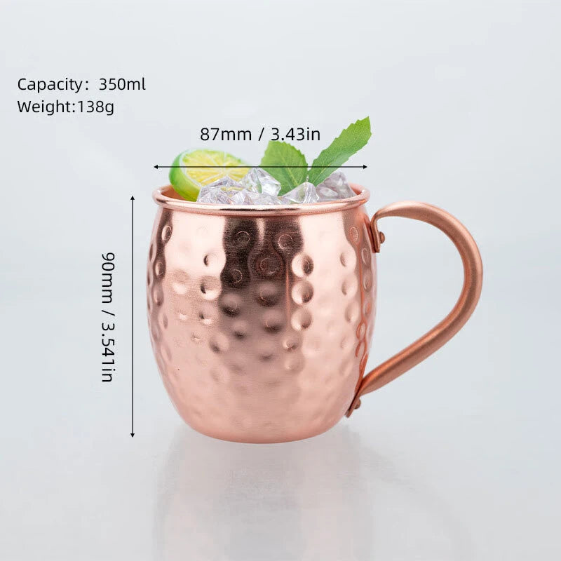 Hammered Copper Mule Mug