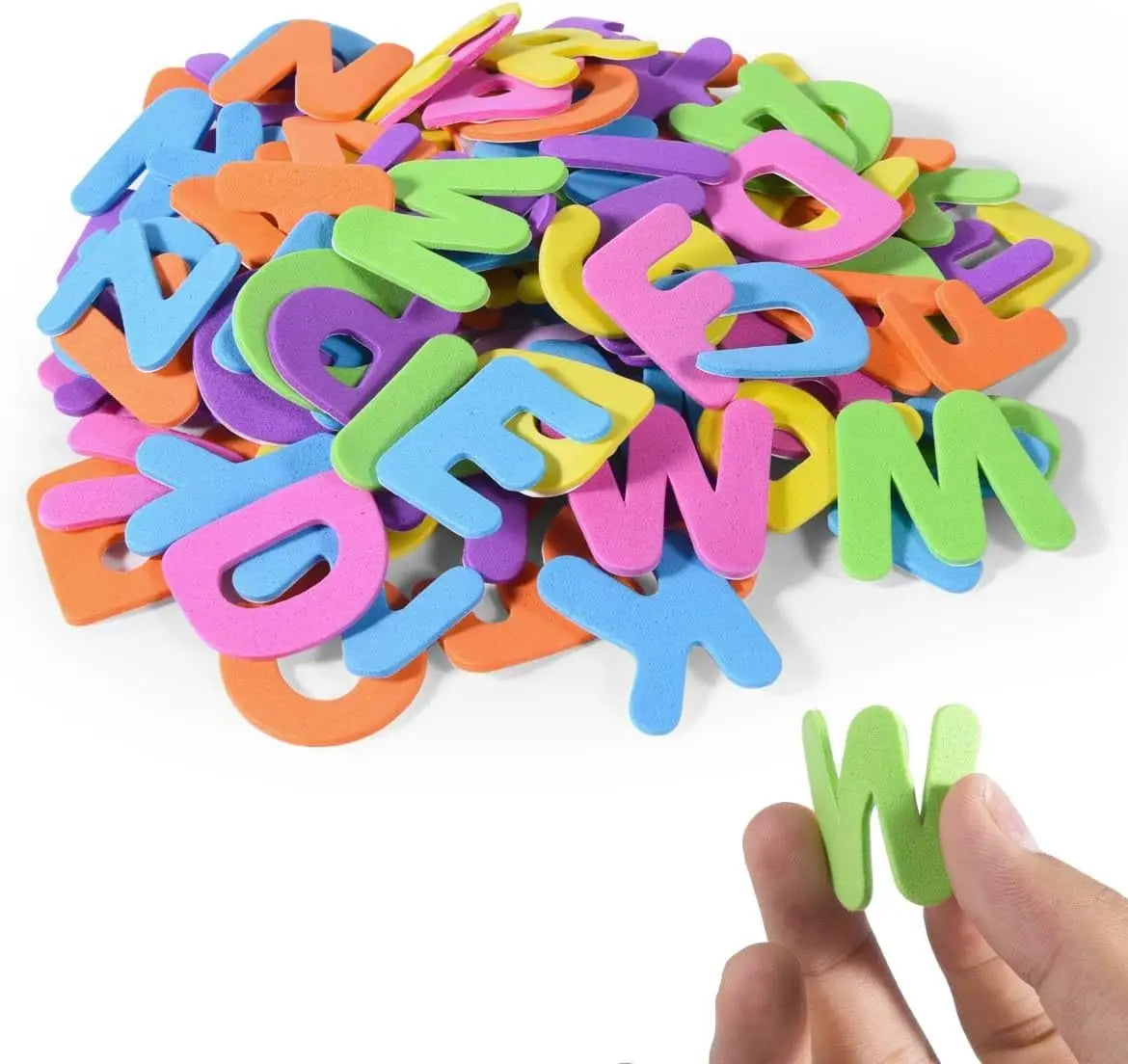 156-468pcs Foam Letter Stickers for Crafts Adhesive 6-18 sets A-Z Alphabets for Kids Alphabets Decorations Classroom Crafts Art
