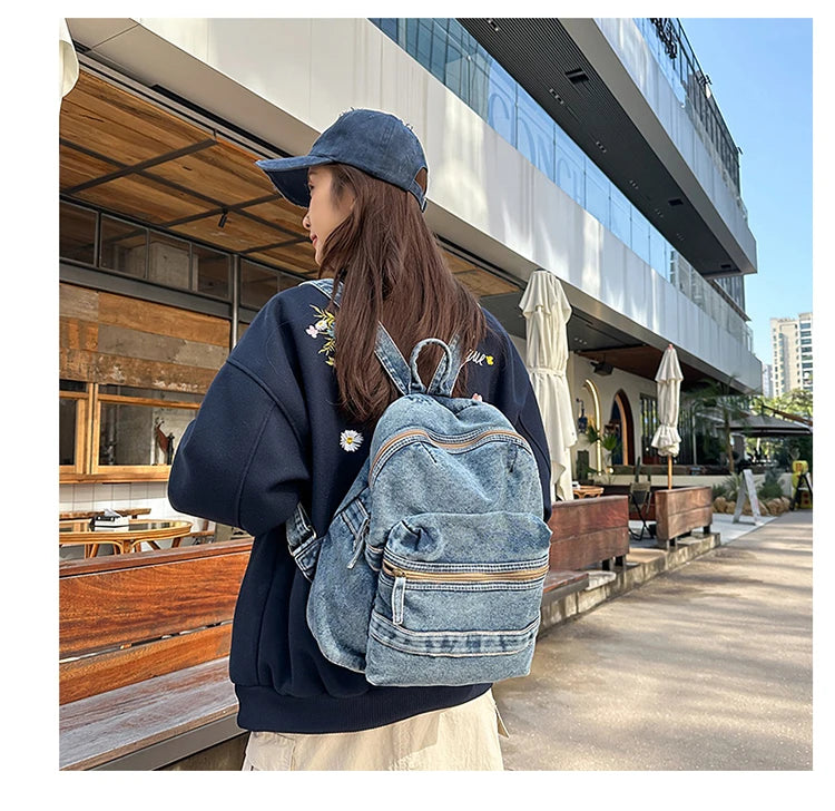 Fashion Women's Backpacks High Quality Large Capacity Women's Shoulder bags Girls bags Simple Style Women's Handbags