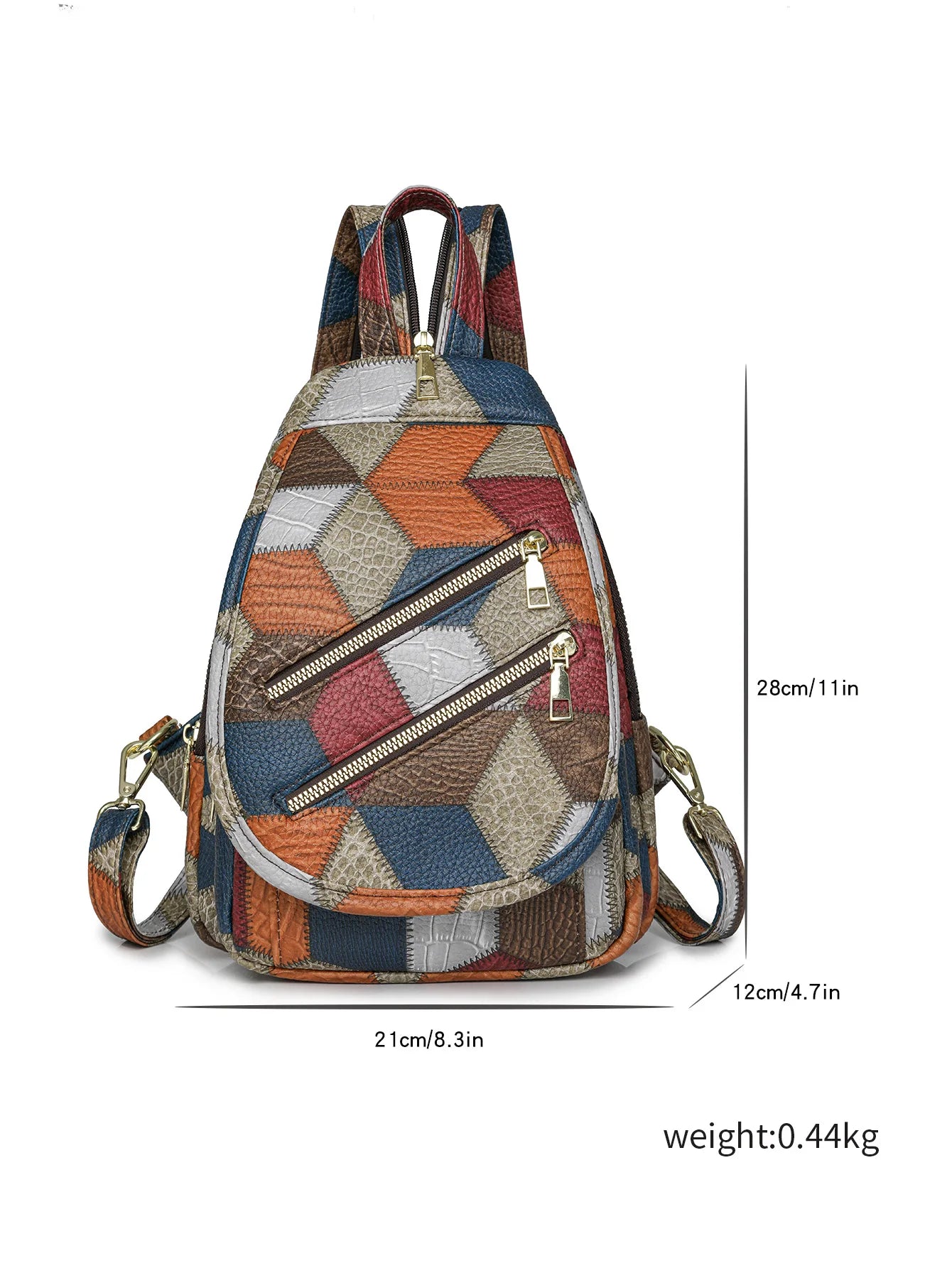 Fashion Women's Backpack Large Capacity Shoulder Bag Waterproof Chest Bag Multi Functional Crossbody Bag High Quality Handbags