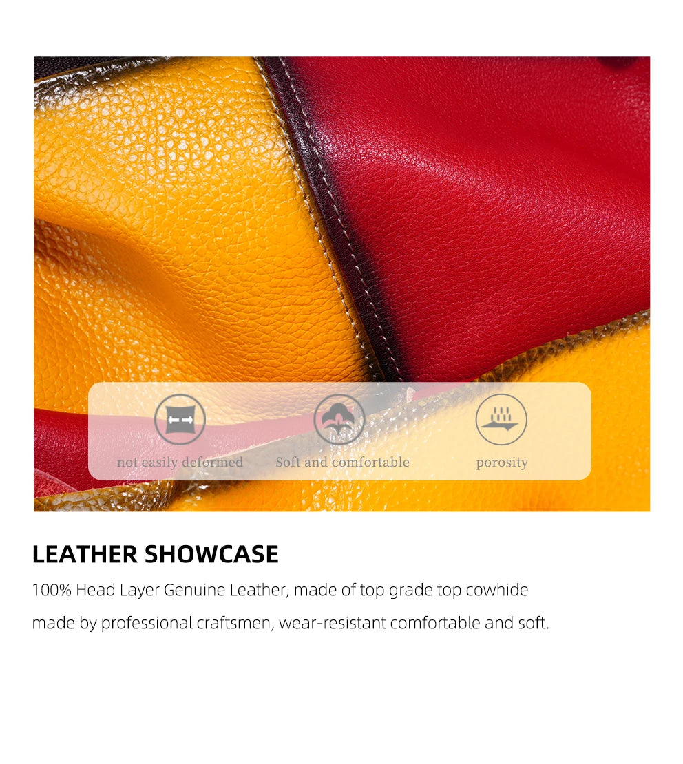 Zency Women's Soft Cow Leather Backpack Large Capacity Rucksack Knapsack New 2024 Fashion Designer Bookbags Back Pack PurseBolsa
