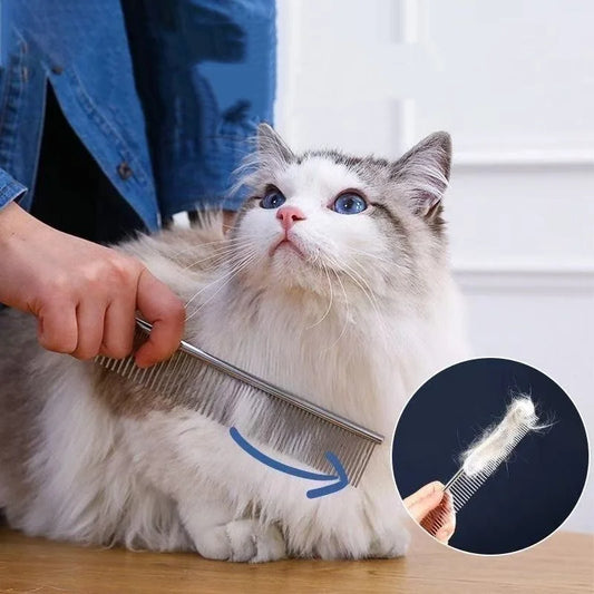 Stainless Steel Pet Grooming Combs for Cats And Dogs