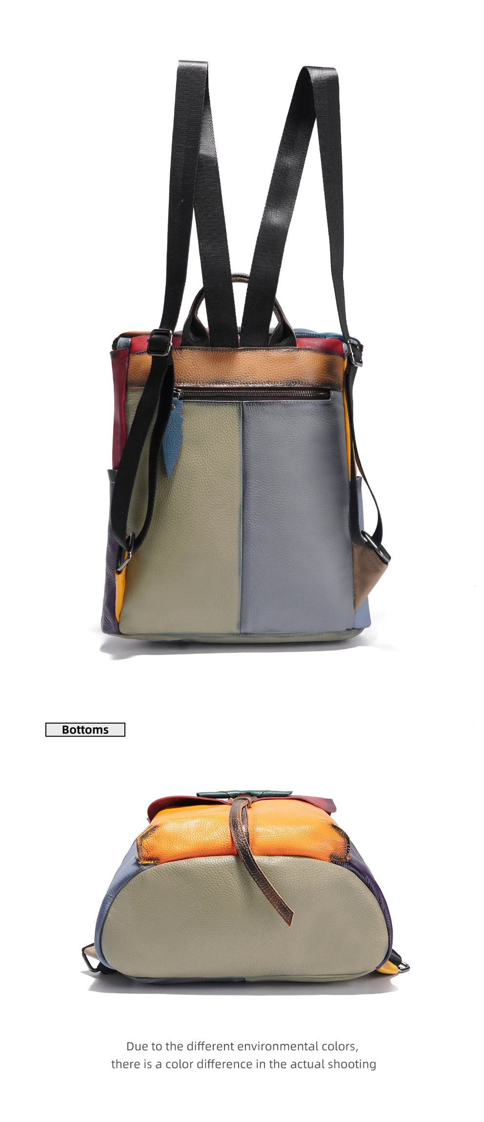 Zency Women's Soft Cow Leather Backpack Large Capacity Rucksack Knapsack New 2024 Fashion Designer Bookbags Back Pack PurseBolsa