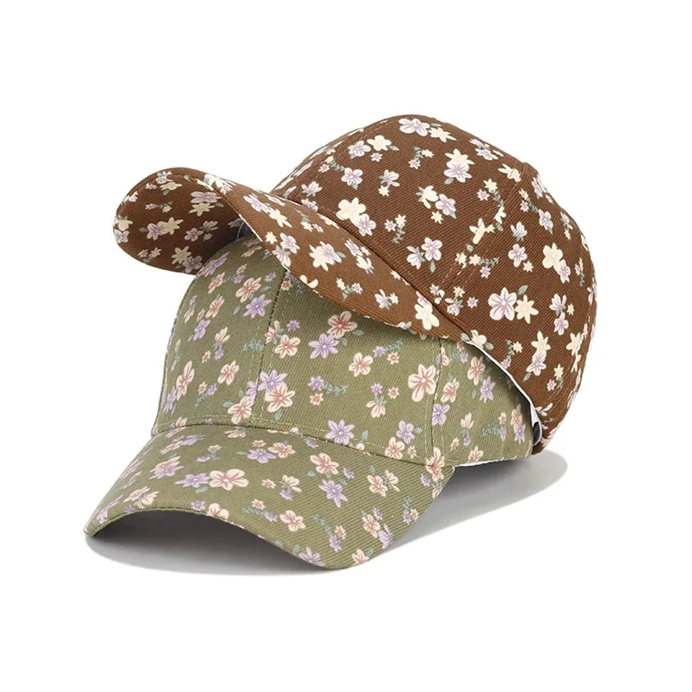 Ditsy Floral Baseball Hat, Trucker Hat