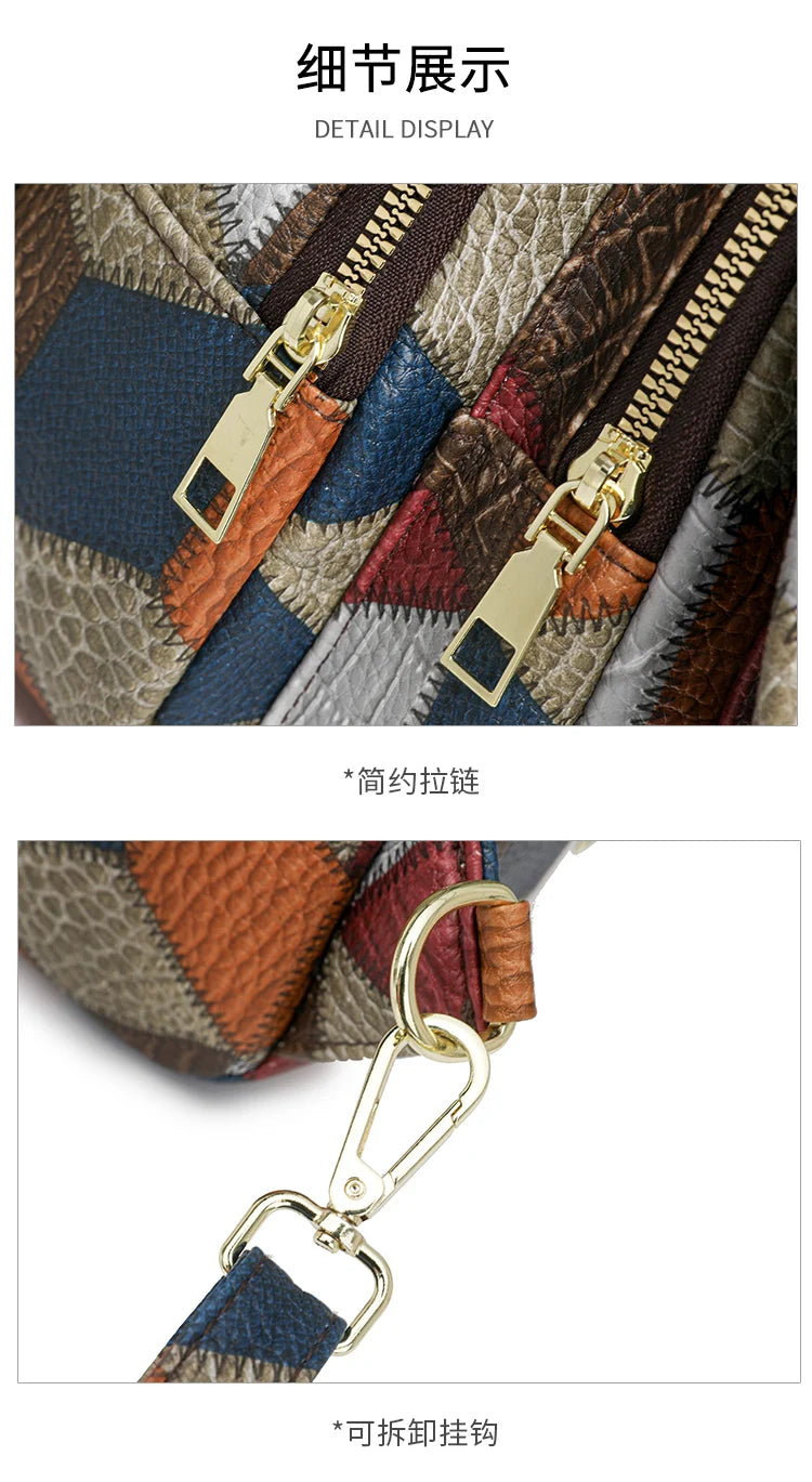 Fashion Women's Backpack Large Capacity Shoulder Bag Waterproof Chest Bag Multi Functional Crossbody Bag High Quality Handbags