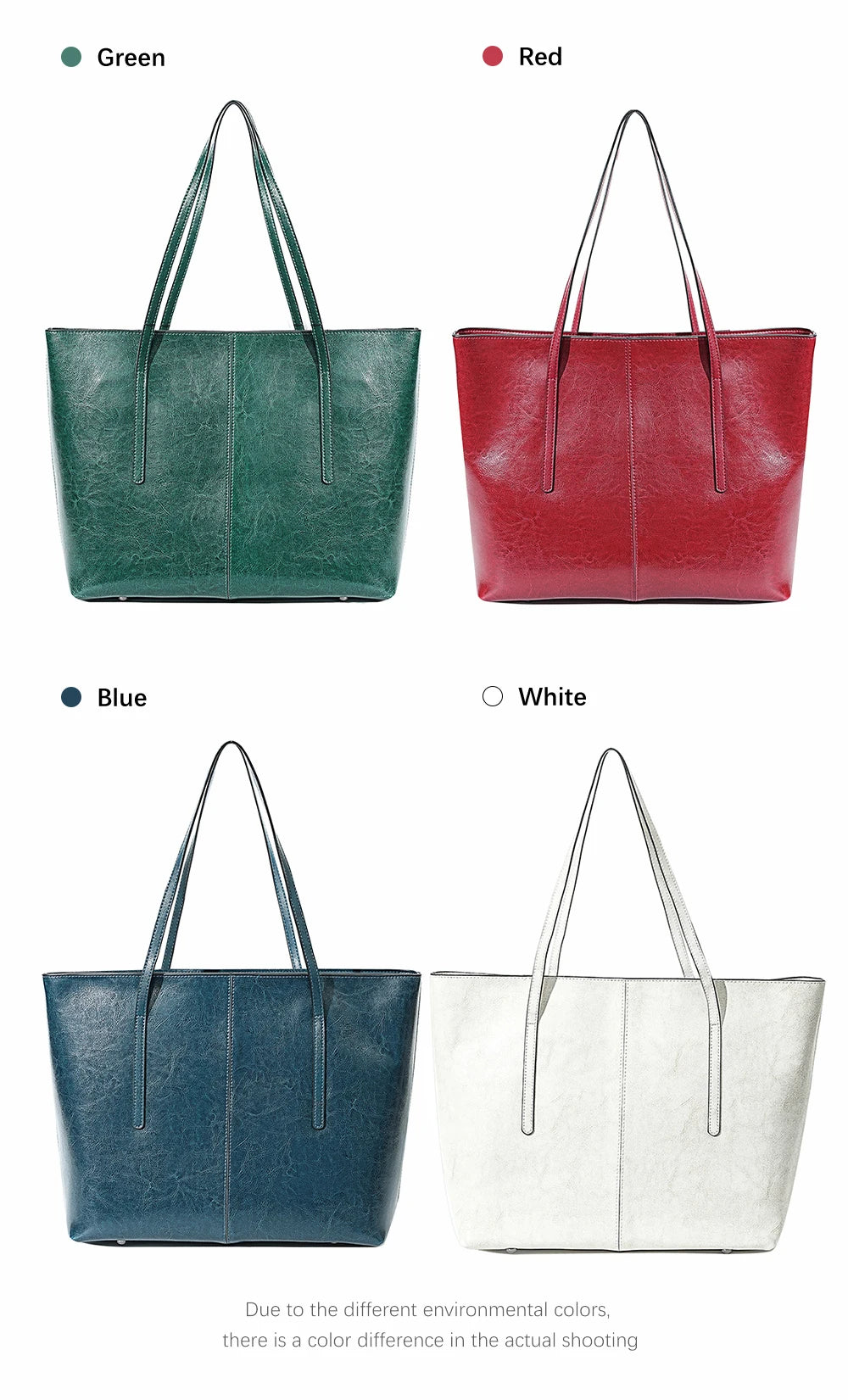 2025 New Coffee Women Handbag 100% Genuine Leather Ladies Shoulder Purse Ladies Black Tote Bag Large Capacity Shopper Bags Brown