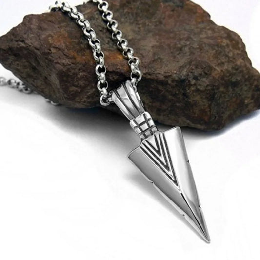 Bold Arrow Pendant Necklace