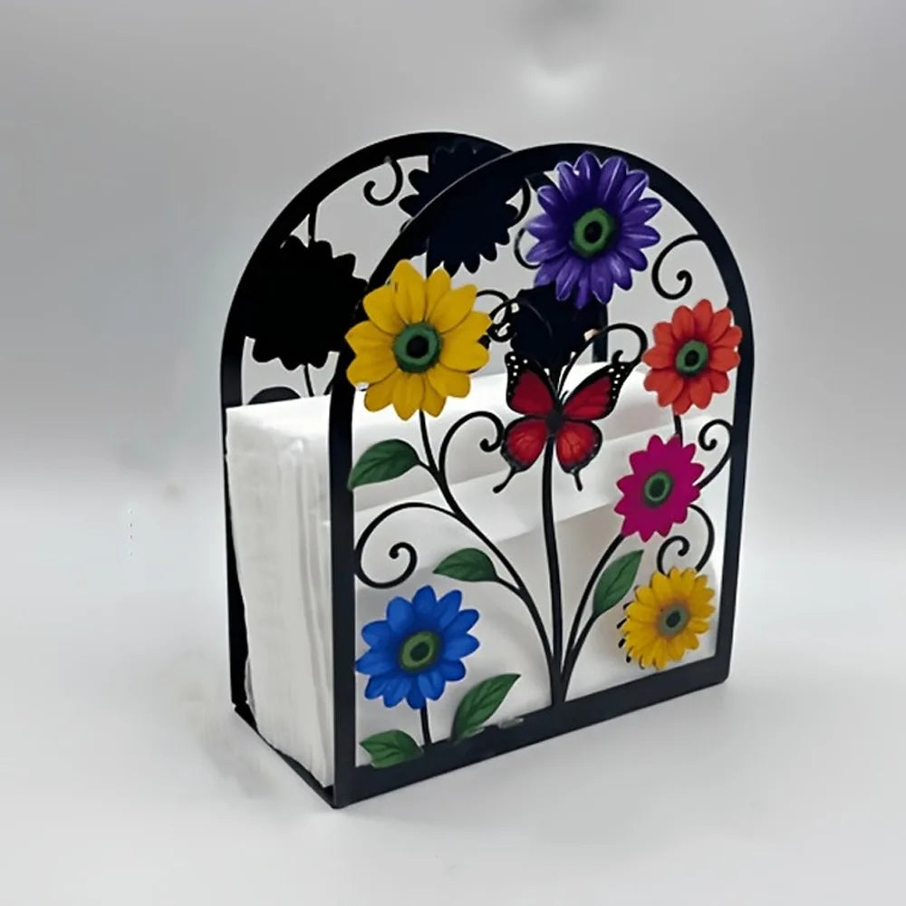 Creative Waterproof Acrylic Napkin Holder Rustproof Modern Paper Towel Shelf Sturdy Decorative Desktop Tissue Stand Hotel Use