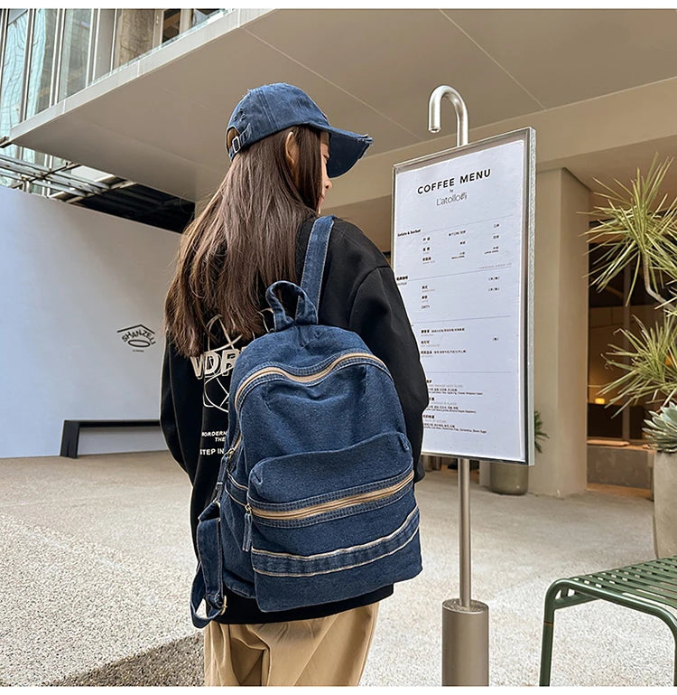 Fashion Women's Backpacks High Quality Large Capacity Women's Shoulder bags Girls bags Simple Style Women's Handbags