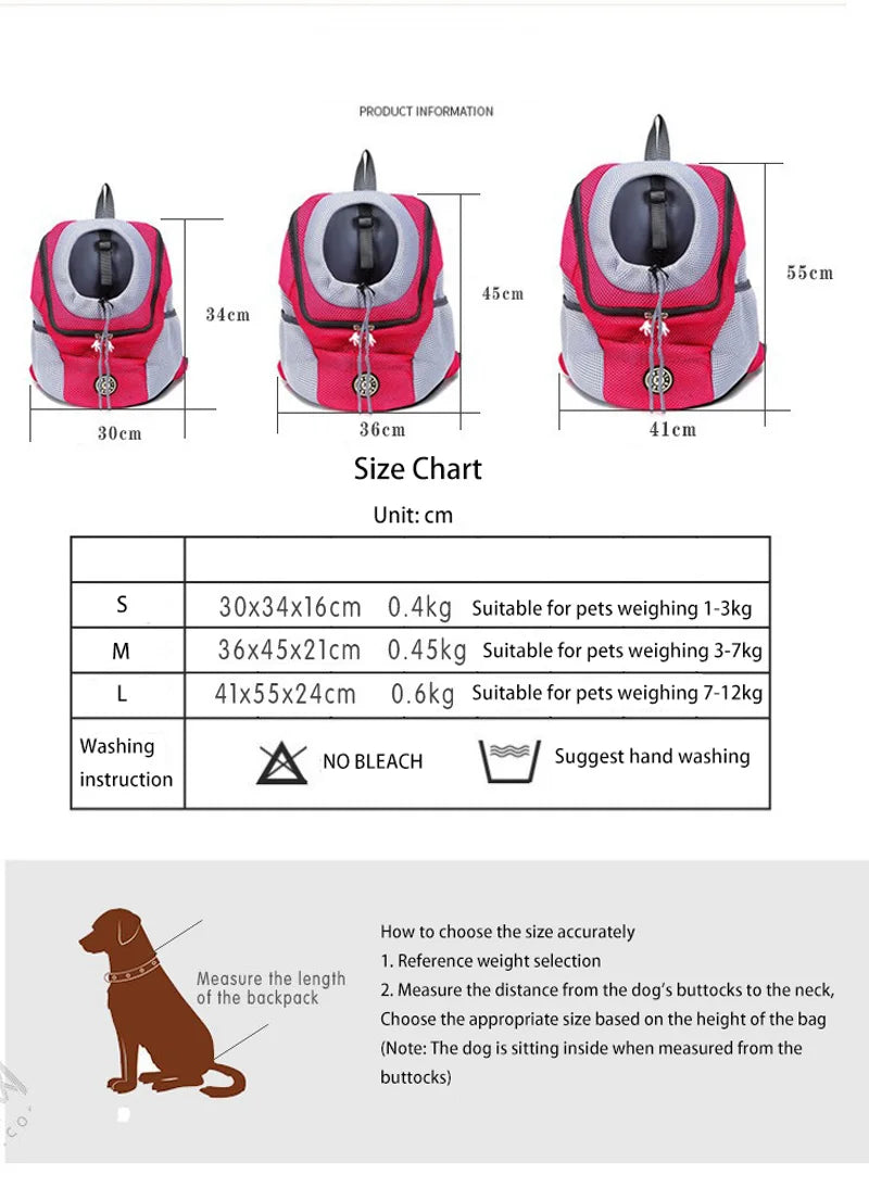 Breathable Backpack for Carrying Little Dogs and Cats (and Other Critters)