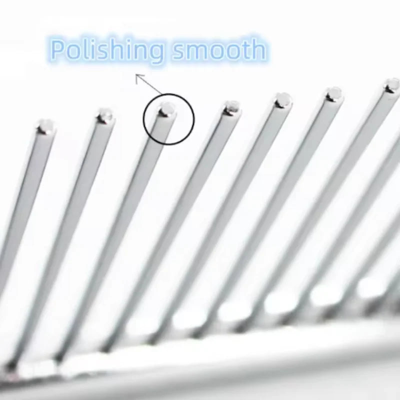 Stainless Steel Pet Grooming Combs for Cats And Dogs