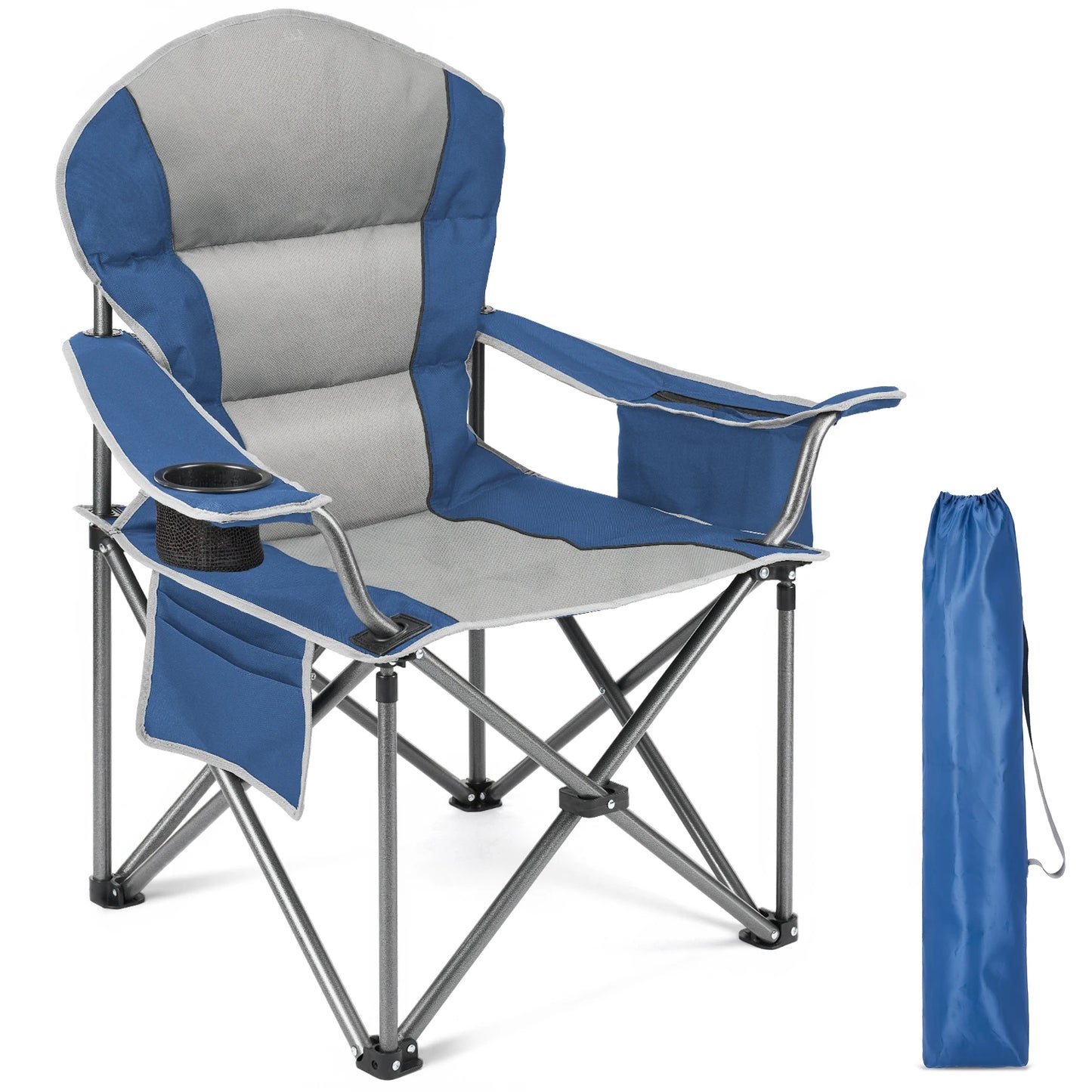Rugged Folding Camp Chair – Heavy‑Duty Comfort for Every Outdoor Adventure