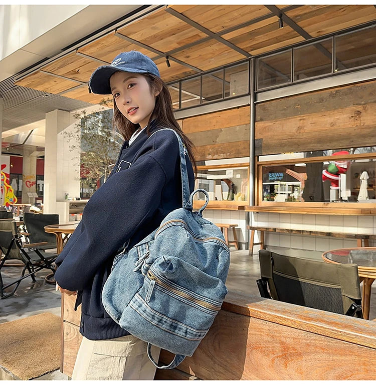 Fashion Women's Backpacks High Quality Large Capacity Women's Shoulder bags Girls bags Simple Style Women's Handbags