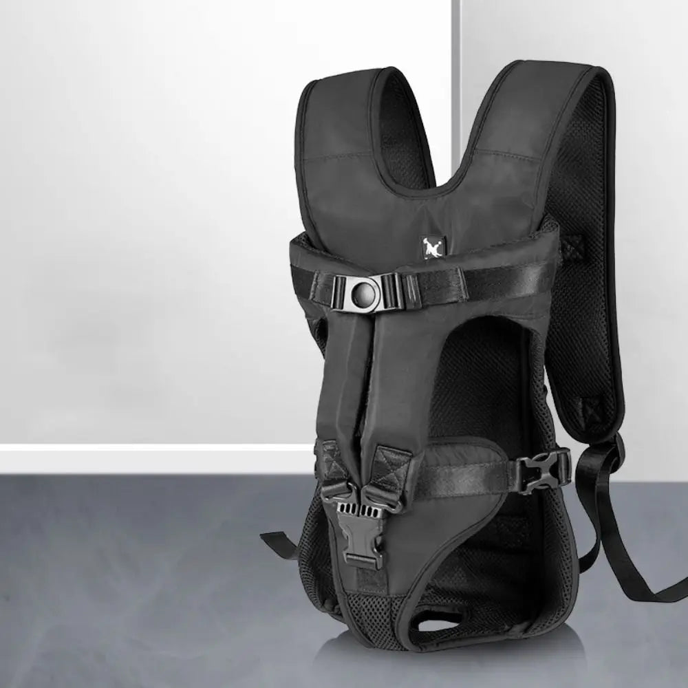 Adjustable Pet Front Backpacks Hands Free Breathable Portable Pet Bag Puppy Carring Bags Oxford Dog Outgoing Bag Outdoor