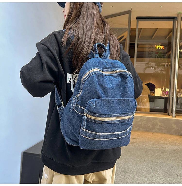 Fashion Women's Backpacks High Quality Large Capacity Women's Shoulder bags Girls bags Simple Style Women's Handbags