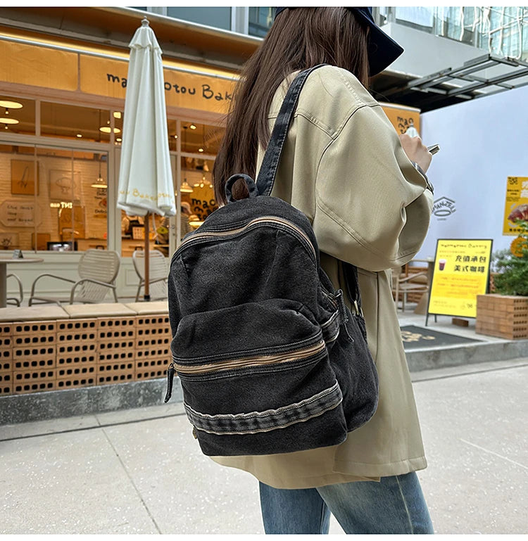 Fashion Women's Backpacks High Quality Large Capacity Women's Shoulder bags Girls bags Simple Style Women's Handbags