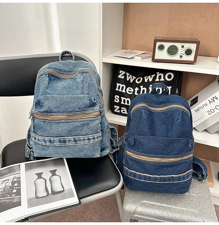 Fashion Women's Backpacks High Quality Large Capacity Women's Shoulder bags Girls bags Simple Style Women's Handbags