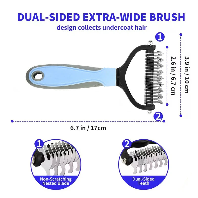 Claw-type Detangler Pet Brush