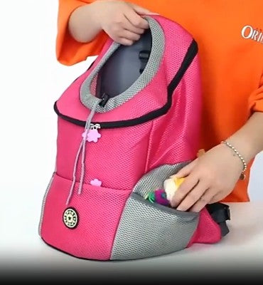 Breathable Backpack for Carrying Little Dogs and Cats (and Other Critters)