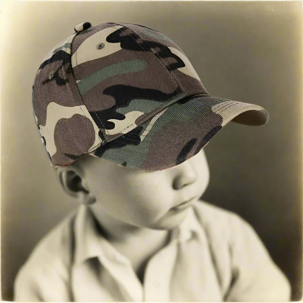 Toddler & Young Child Camo Baseball Cap