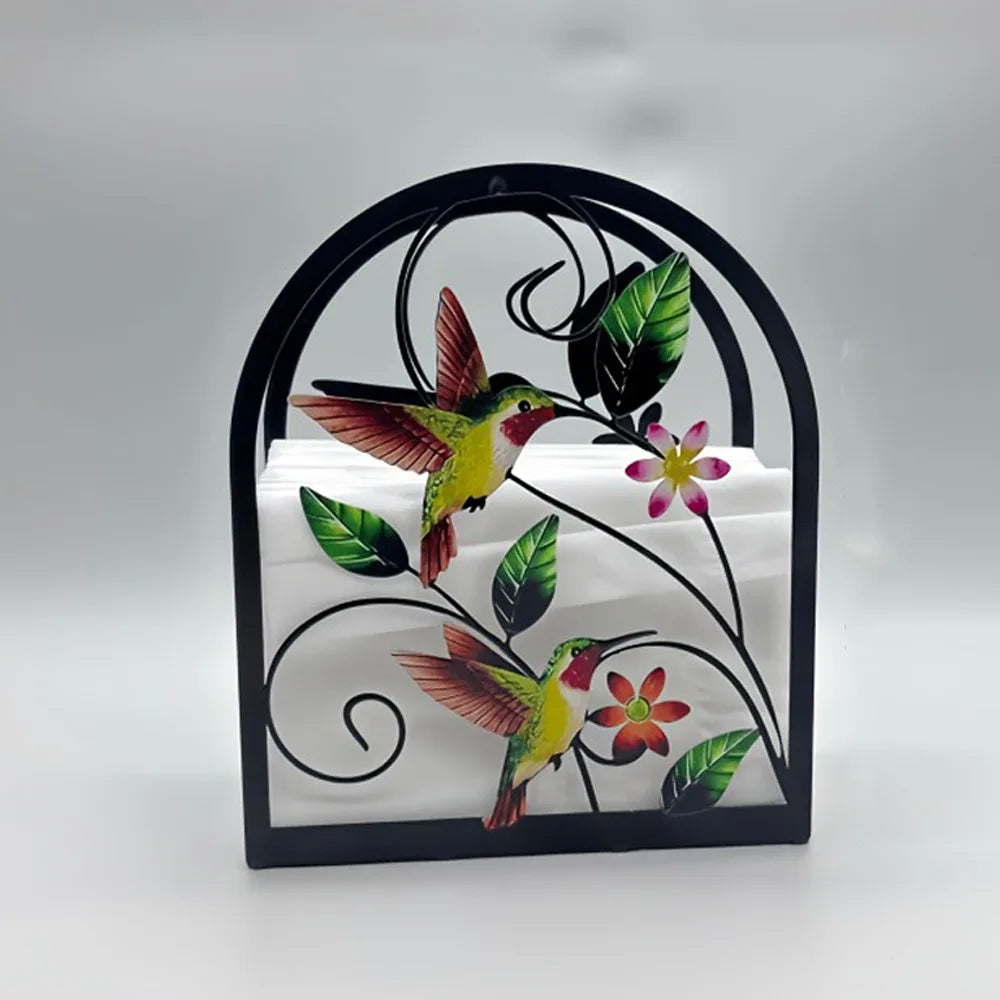 Creative Waterproof Acrylic Napkin Holder Rustproof Modern Paper Towel Shelf Sturdy Decorative Desktop Tissue Stand Hotel Use