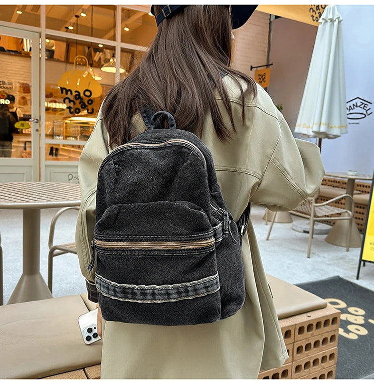 Fashion Women's Backpacks High Quality Large Capacity Women's Shoulder bags Girls bags Simple Style Women's Handbags