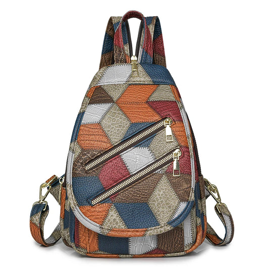 Fashion Women's Backpack Large Capacity Shoulder Bag Waterproof Chest Bag Multi Functional Crossbody Bag High Quality Handbags