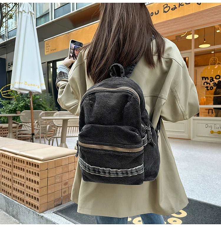 Fashion Women's Backpacks High Quality Large Capacity Women's Shoulder bags Girls bags Simple Style Women's Handbags