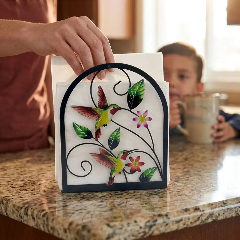Creative Waterproof Acrylic Napkin Holder Rustproof Modern Paper Towel Shelf Sturdy Decorative Desktop Tissue Stand Hotel Use