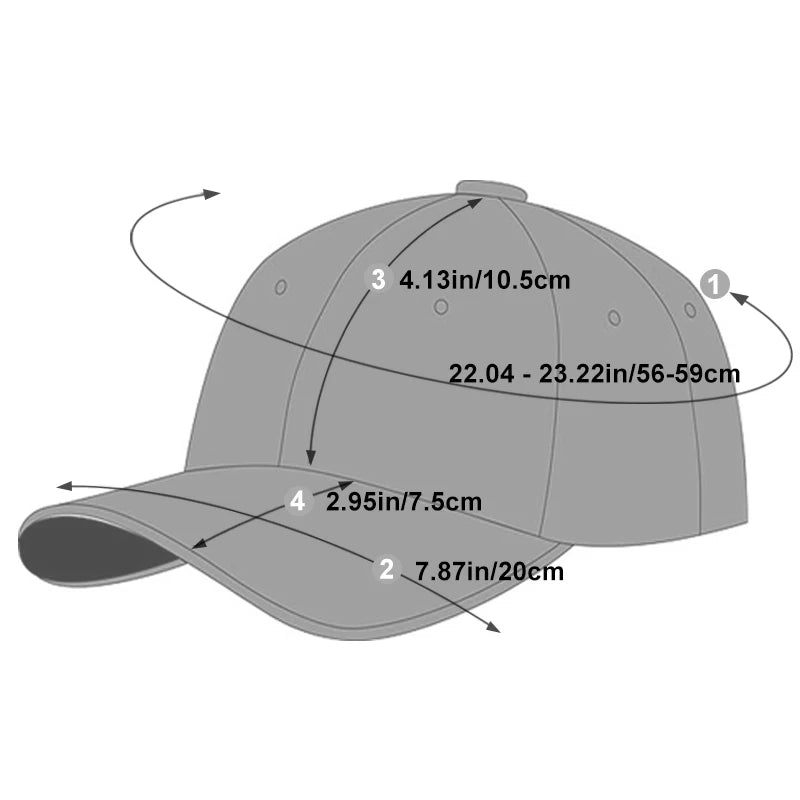 Monotone Camo Pattern Adjustable Baseball Cap