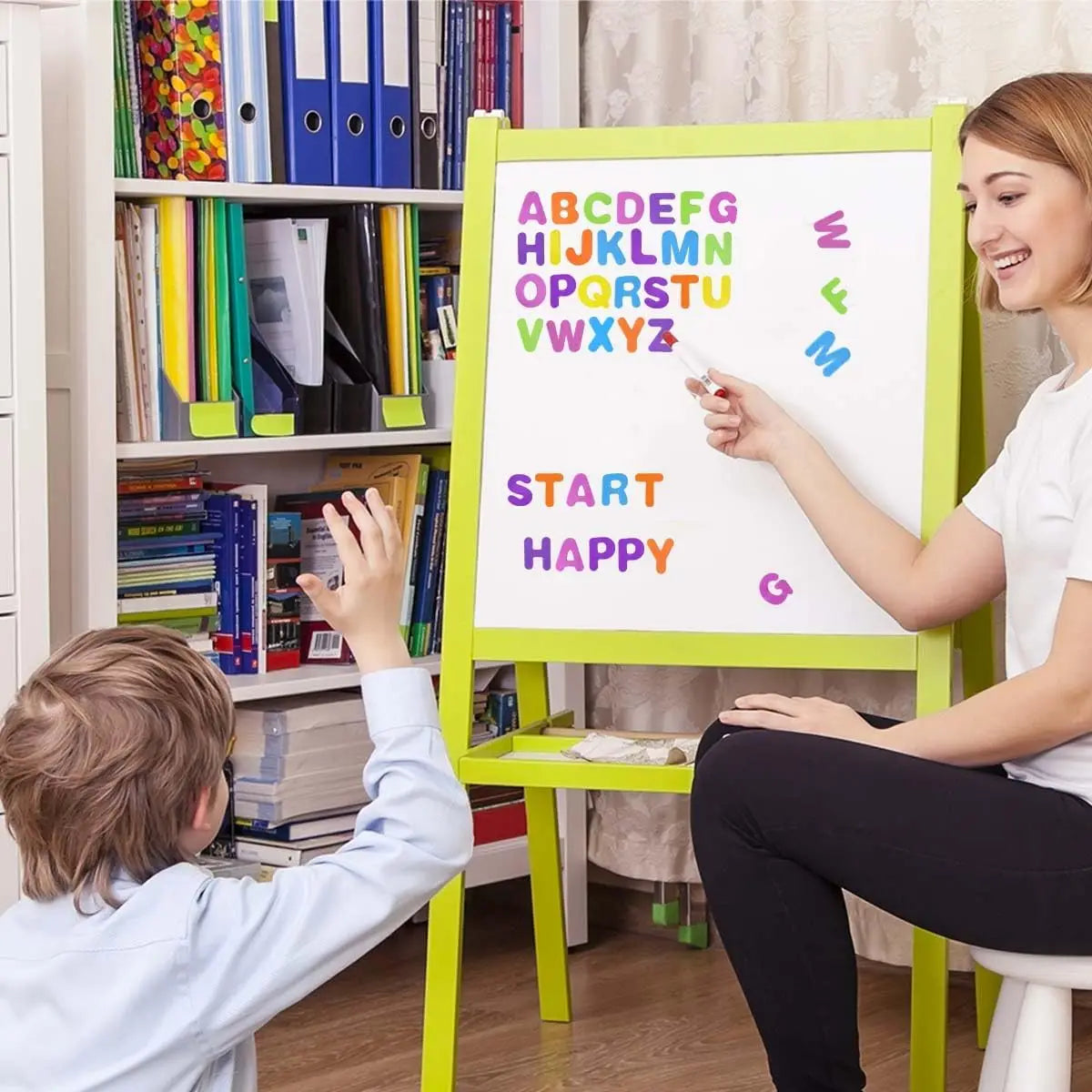 156-468pcs Foam Letter Stickers for Crafts Adhesive 6-18 sets A-Z Alphabets for Kids Alphabets Decorations Classroom Crafts Art