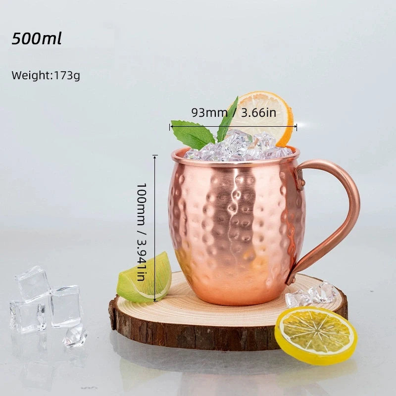 Hammered Copper Mule Mug