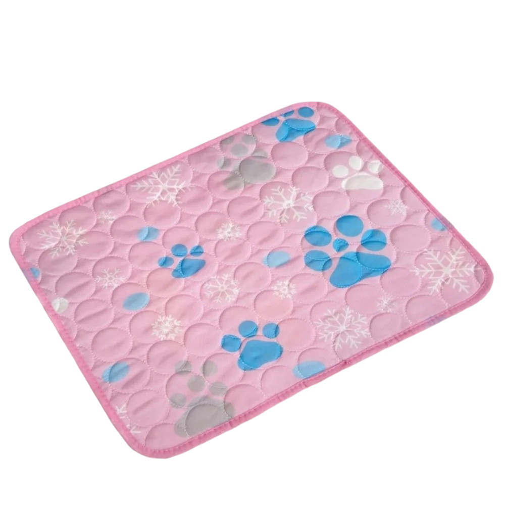 Cat Cold Bed Breathable Dog Cooling Pad Nonslip Comfortable Ice Cushion Soft Ice Silk Pad Dog Sleeping Mat Kennel